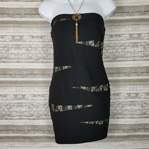 Sexy Mini Black Dress